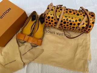 used Pre-owned Louis Vuitton Louis Vuitton Yayoi Kusama LV x YK Zippy Round Long Wallet M81906 Black White (Like New), Women's, Size: (HxWxD): 10.5cm