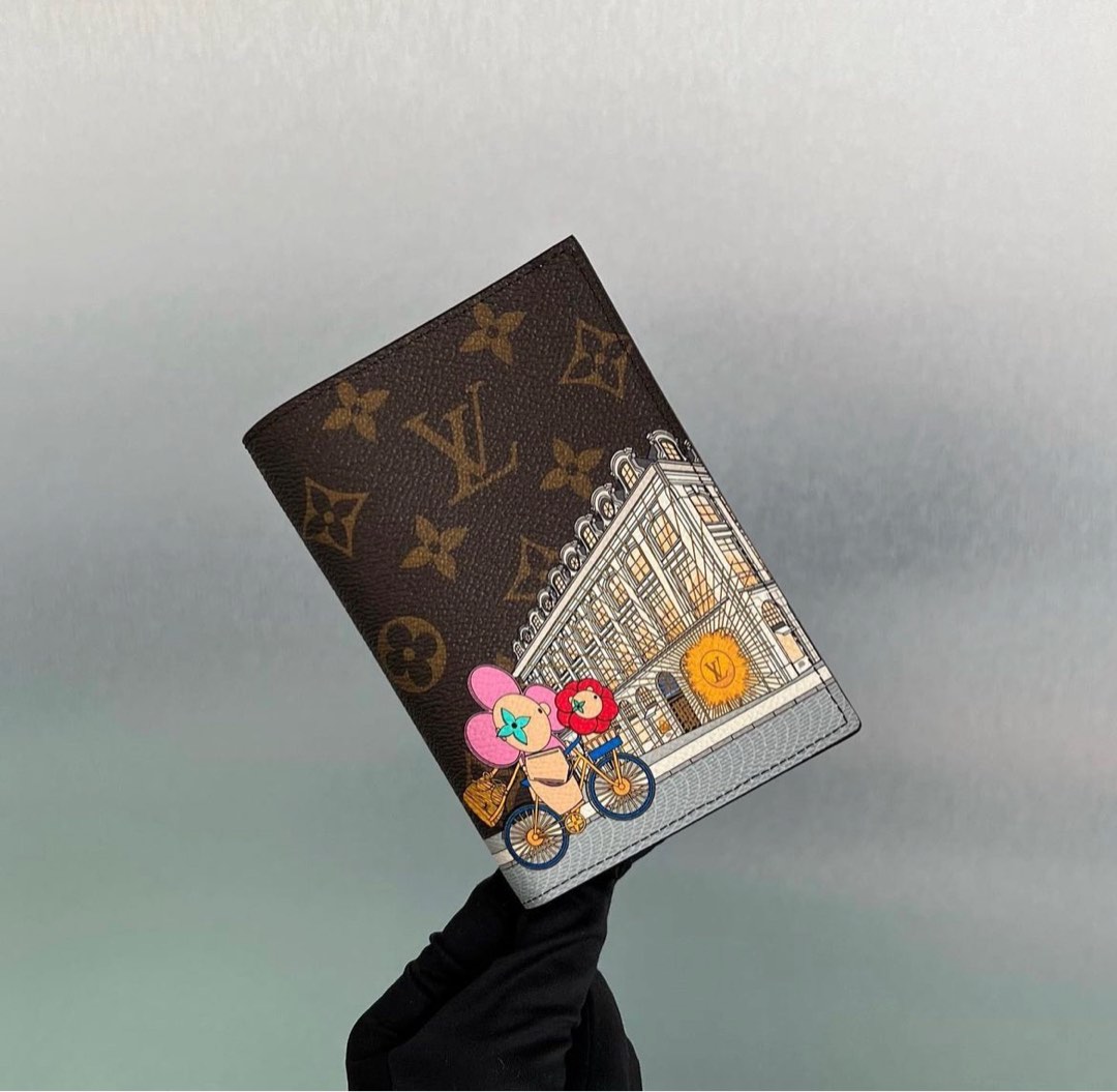 Louis Vuitton Passport Cover Monogram Dragon Fruit Monogram