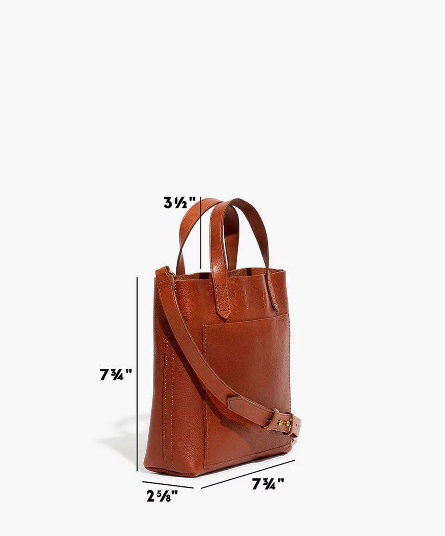 Madewell mini transport tote deals