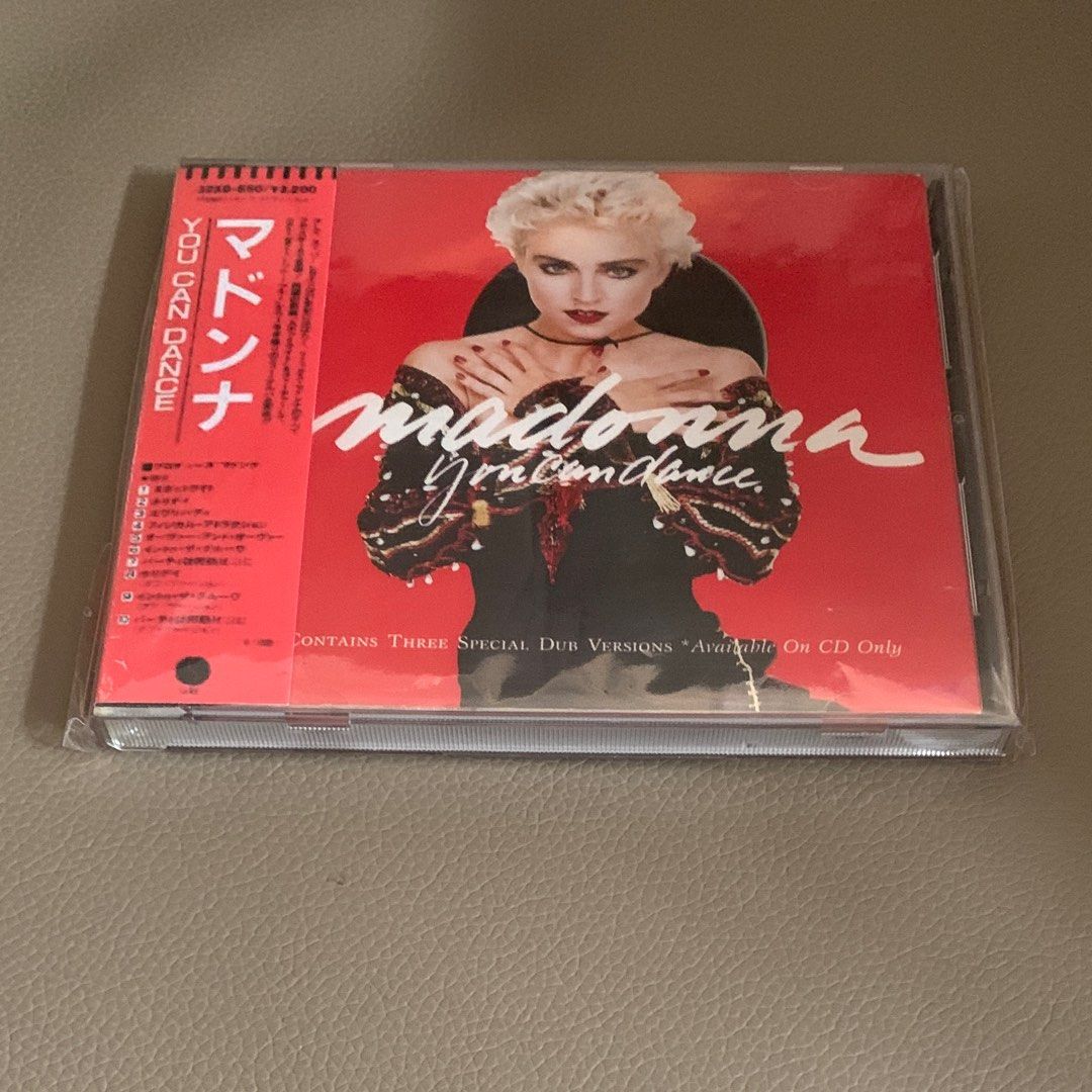 日版初版madonna you can dance cd 32xd-850, 興趣及遊戲, 音樂、樂器