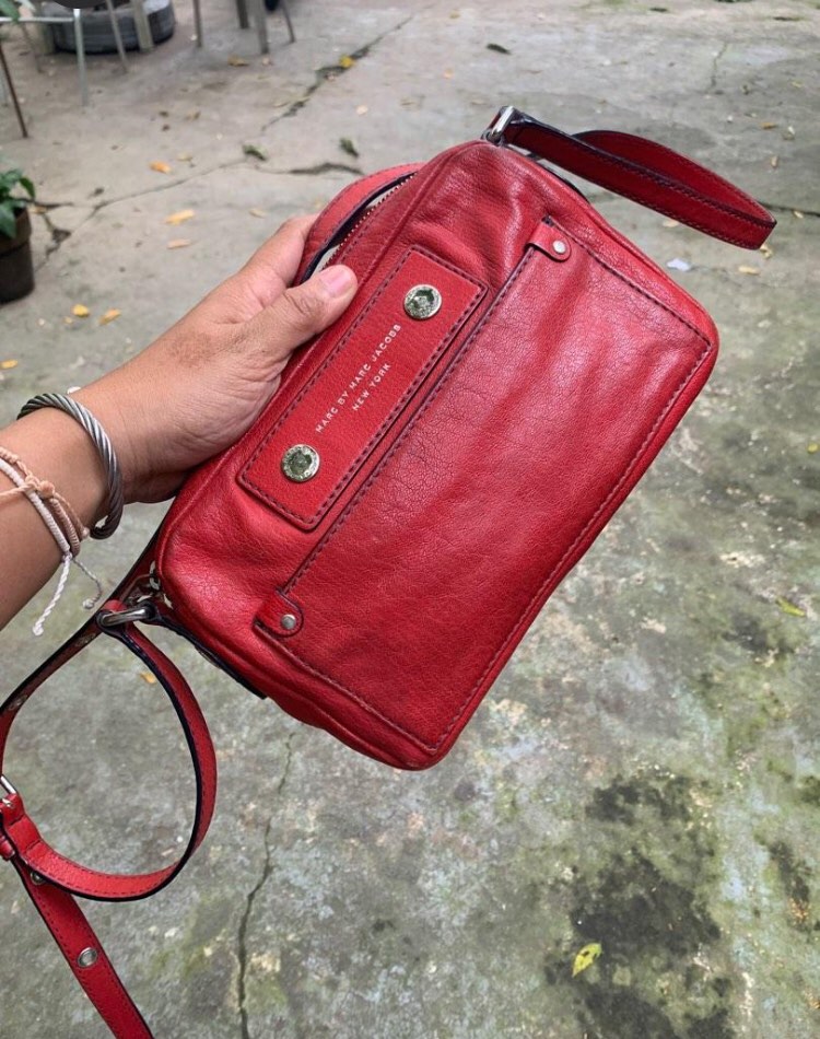 Marc jacobs sling bag, Luxury, Bags & Wallets on Carousell