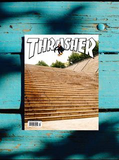 'March 2016 - Aaron "JAWS" Homoki' Thrasher Magazine Cover Poster