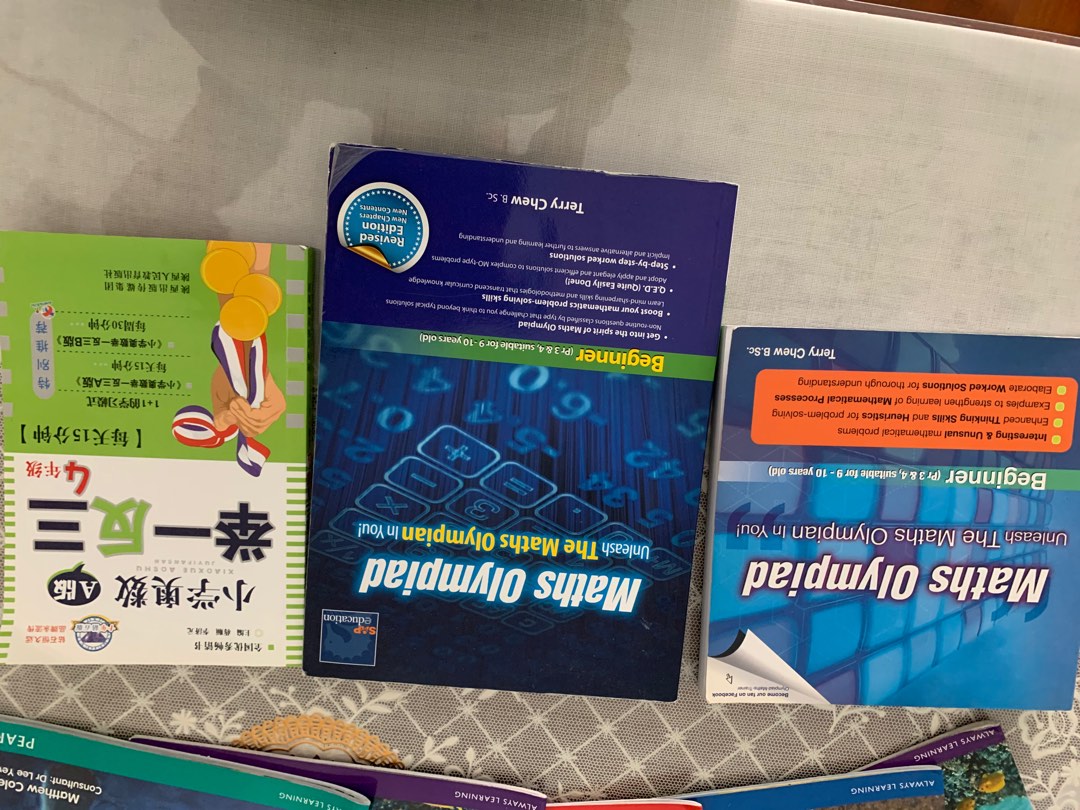 Math olympiad books hobbies toys books magazines textbooks on