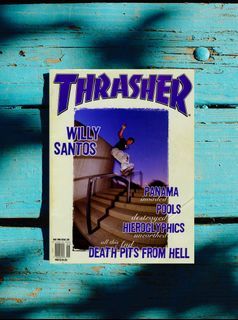 'May 1998 - Willy Santos' Thrasher Magazine Cover Poster
