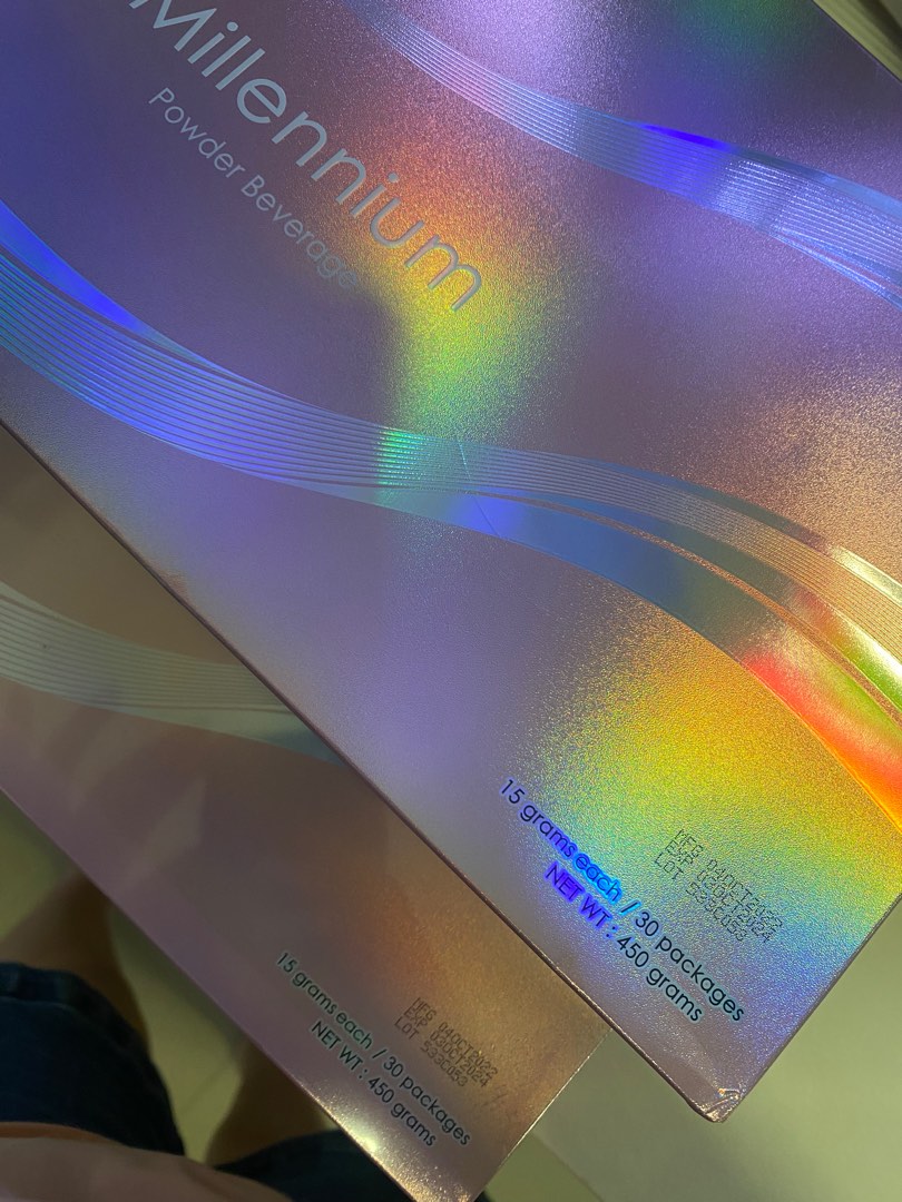 Millennium powder beverage, Health & Nutrition, Health Supplements