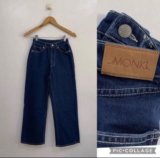 Monki Denim High Waisted Jeans