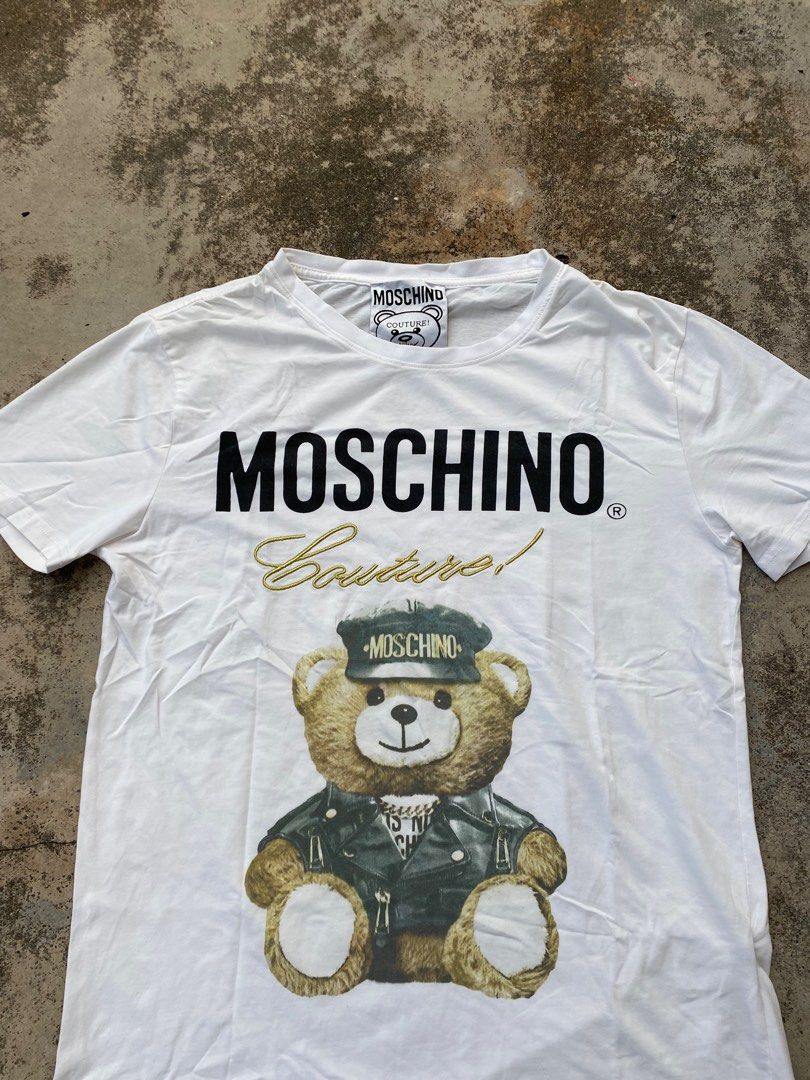 Moschino police teddy sales bear