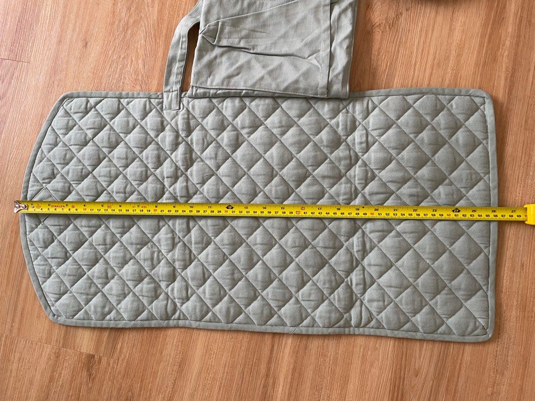 Mushie baby changing pad diaper mat Roman Green, Babies & Kids, Bathing & Changing, Changing