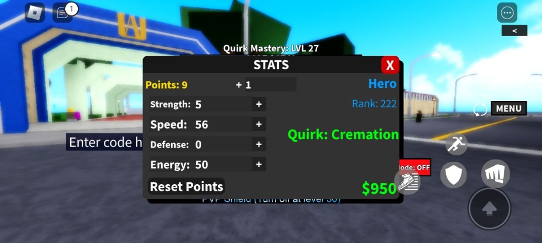 Codes] Legendary Cremation Quirk in MY HERO MANIA? (Roblox