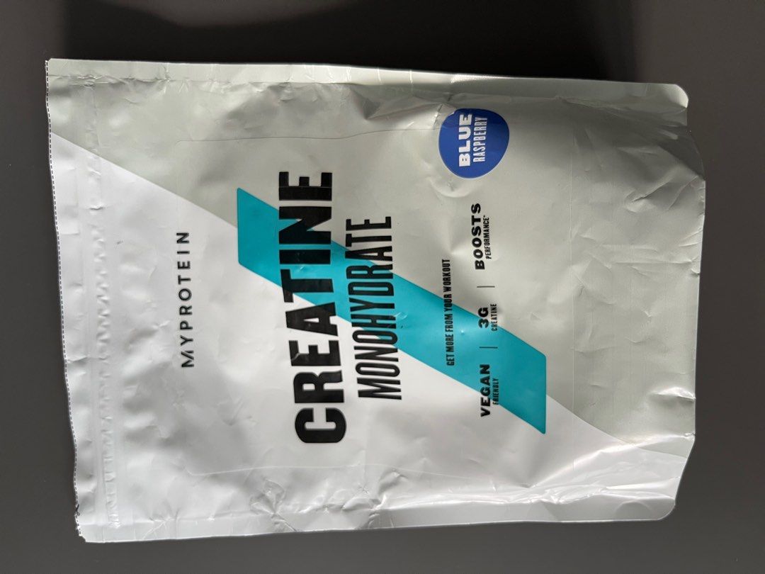 Myprotein creatine monohydrate, Health & Nutrition, Health Supplements
