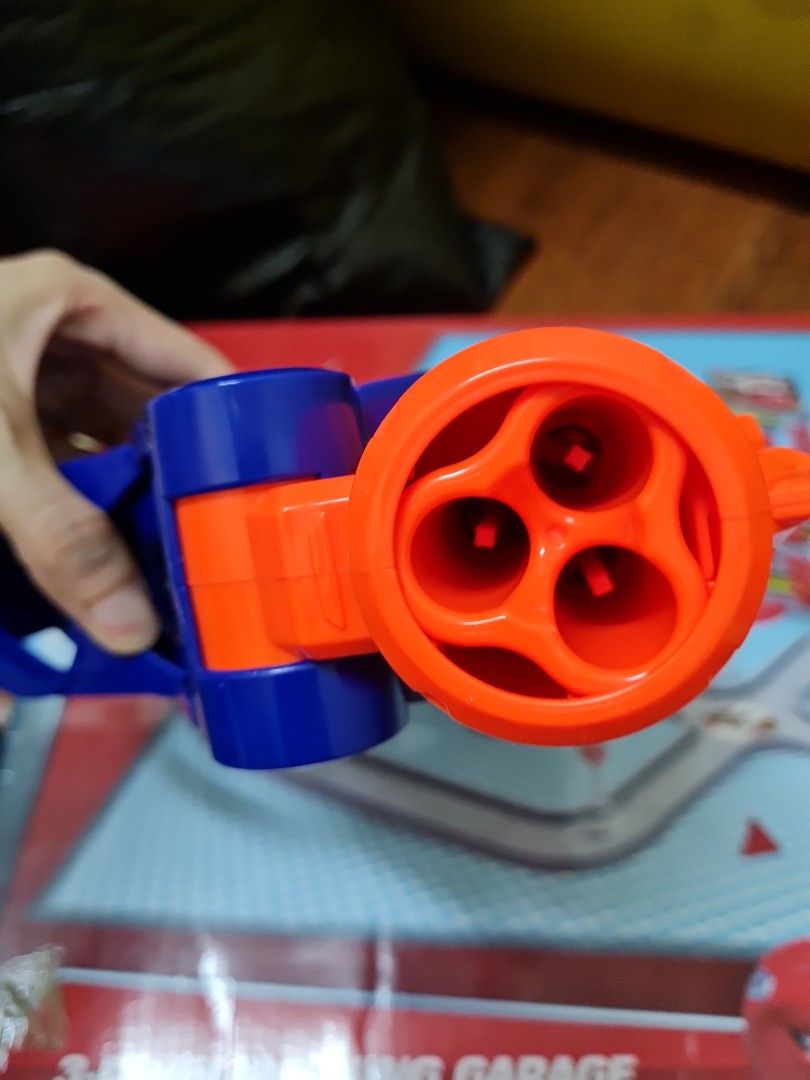 Nerf Elite Shellstrike DS-6 Blaster (Category: Action & Battle Toys) located in San Juan City. Submitted by declutter1990 (Listing ID 1222503286, Image 2). Description: .