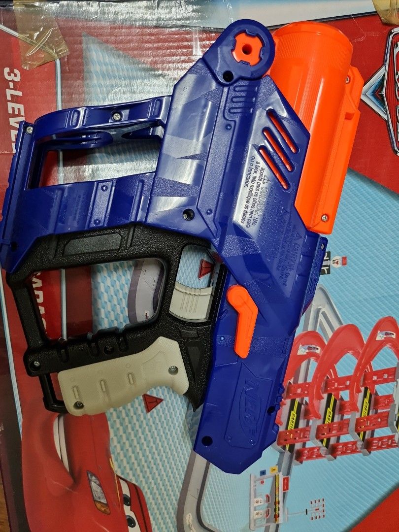 Nerf Elite Shellstrike DS-6 Blaster (Category: Action & Battle Toys) located in San Juan City. Submitted by declutter1990 (Listing ID 1222503286, Image 3). Description: .
