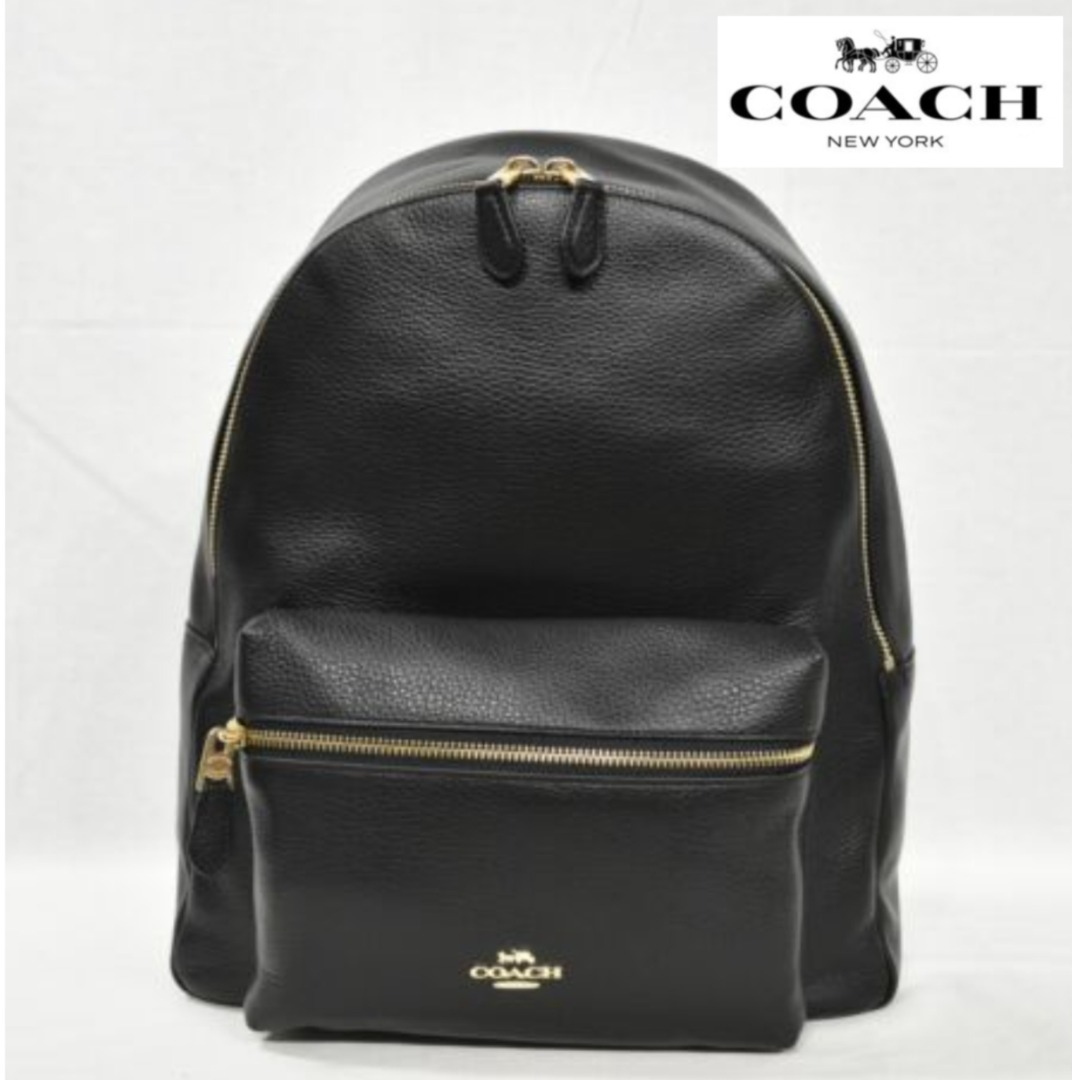 coach charlie backpack f29004 BACKPACK, F29004, MEDIDNOCHE/ORO CLARO Ropa, Zapatos y Accesorios Coach F29004 Women Pebble Leather