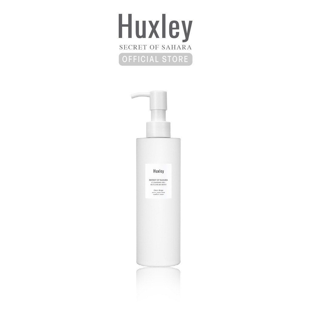 NEW Huxley Cleansing Gel Secret of Sahara Be Clean Be Moist 200mL
