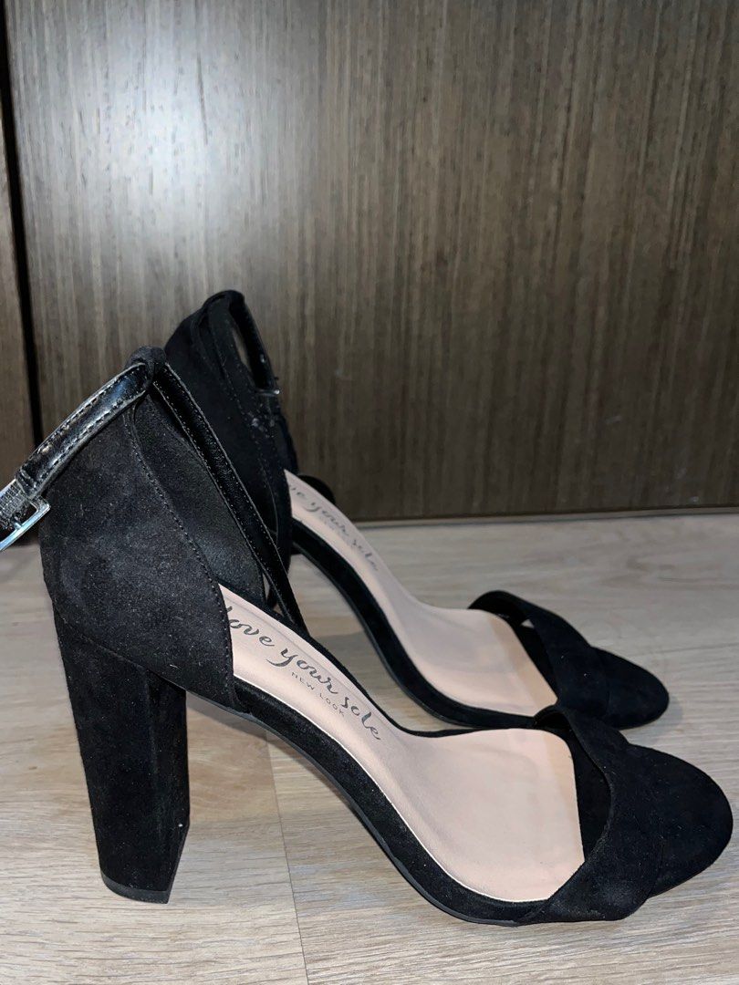 Newlook grey outlet heels