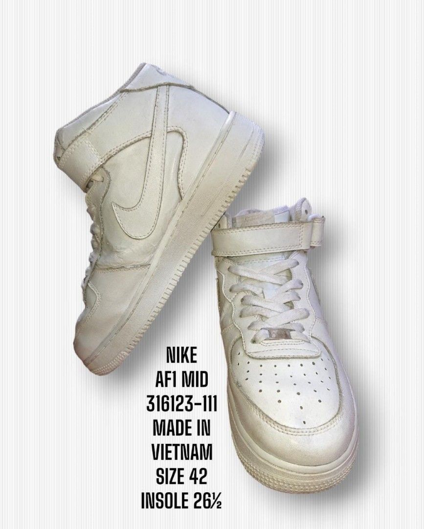Sepatu Nike How Nike Air Force Are Made Nike Sneaker Nike Air