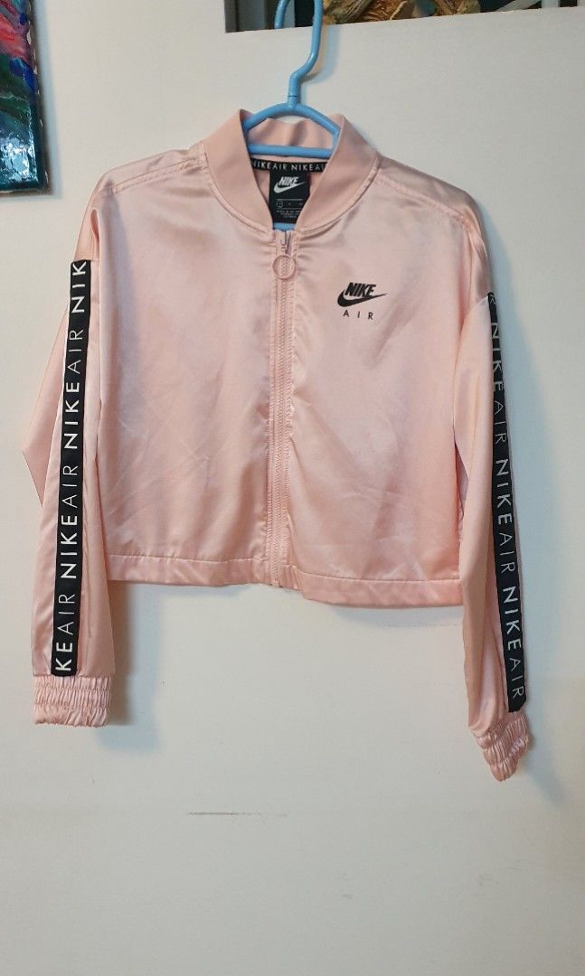 nike air satin jacket