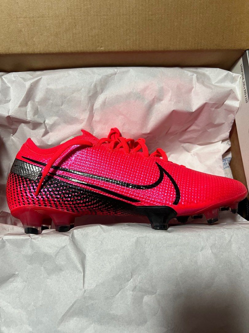 Mercurial vapor 13 elite fg soccer 2025 cleat - laser crimson/black