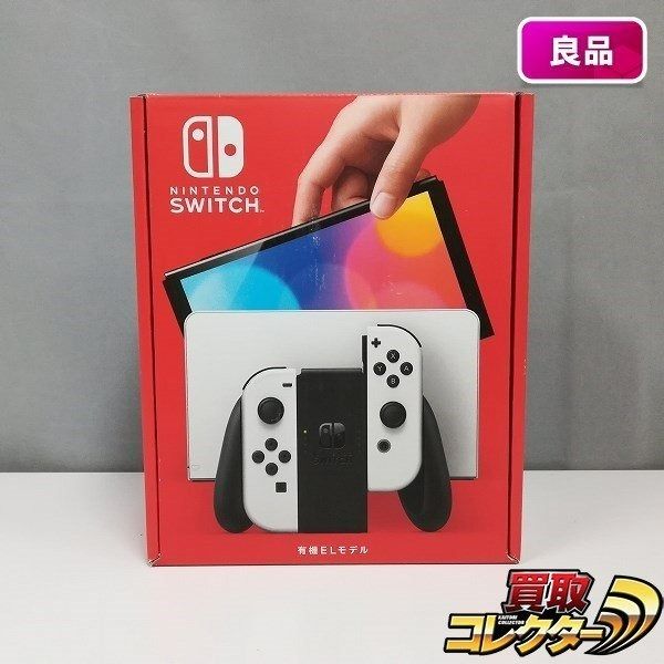 Nintendo Switch Body Organic EL 模型Joy-Con (L/R) 白色/ NINTENDO