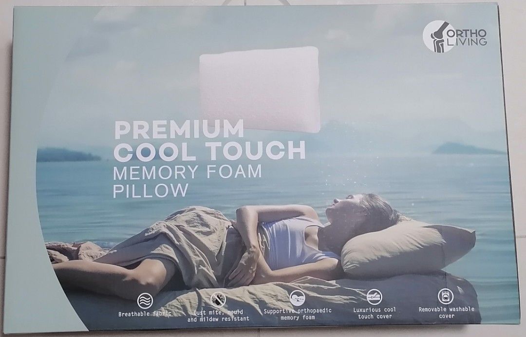 Ortho living top memory foam pillow