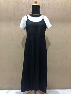 Overall plisket dress 2