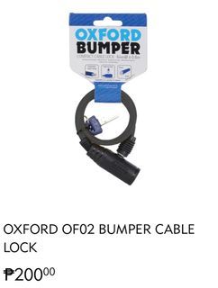Oxford OF02 Bumper Cable Lock