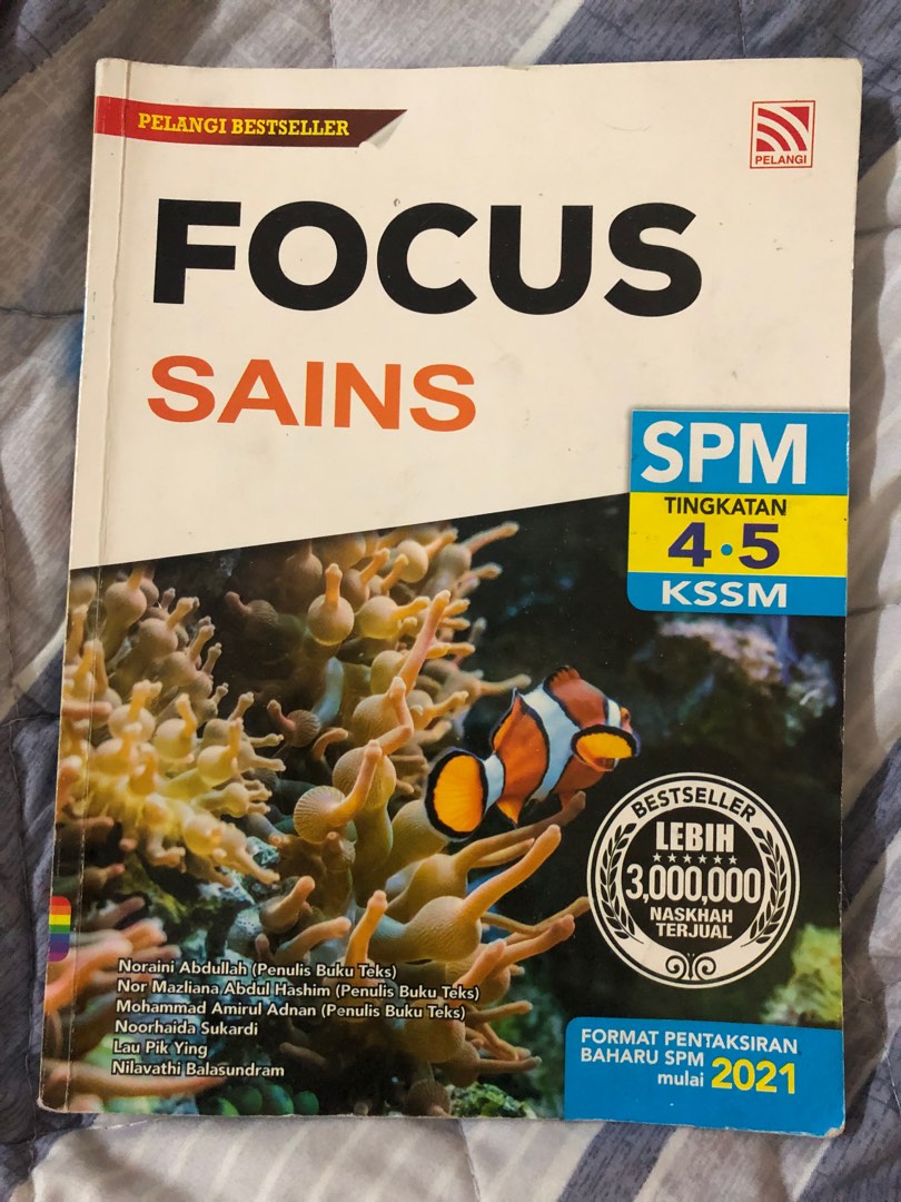 [preloved] Pelangi Buku Rujukan Sains Spm Tingkatan 4 And 5 Kssm Hobbies