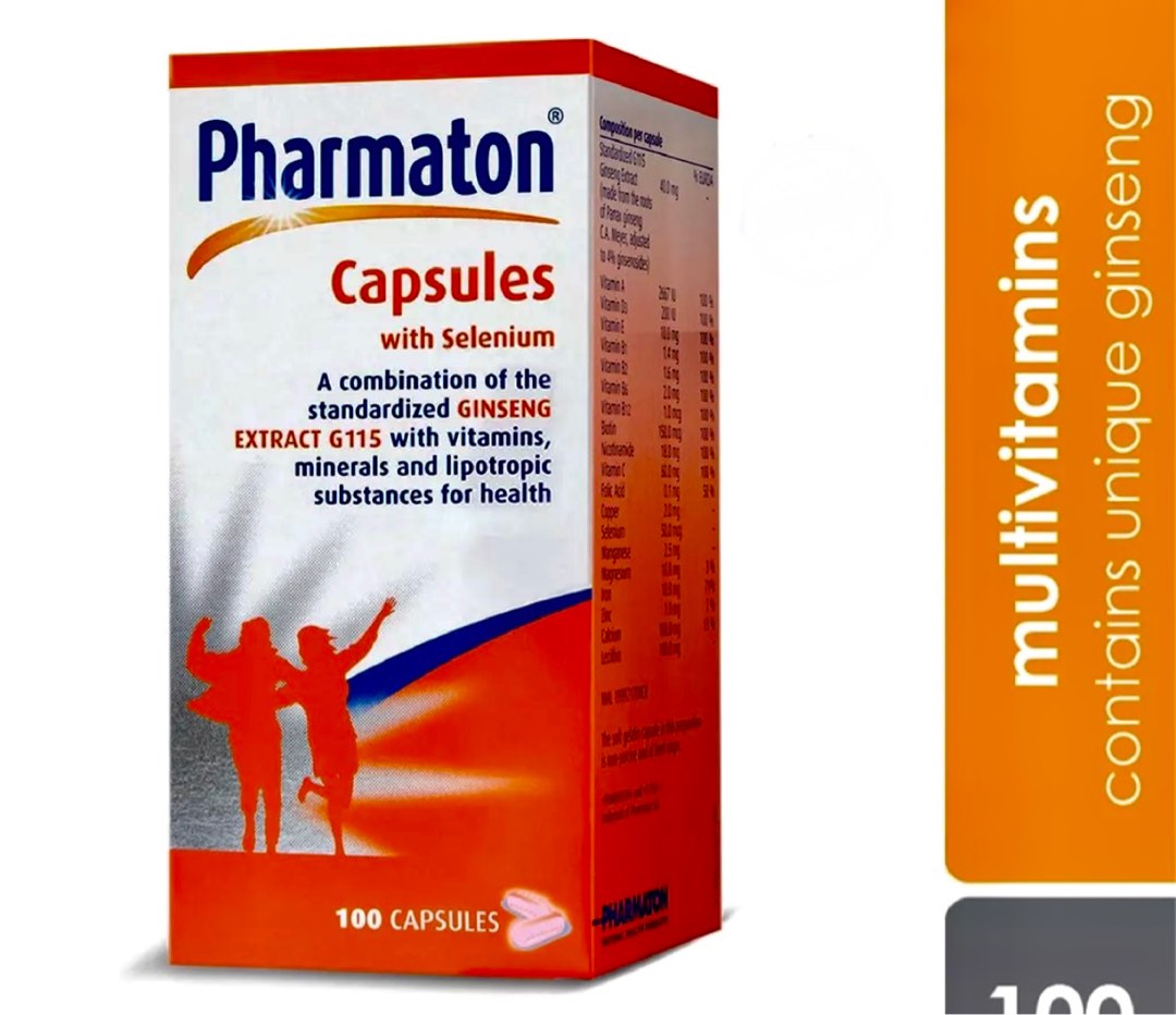 Pharmaton Multivitamin Capsules 100s, Health & Nutrition, Health