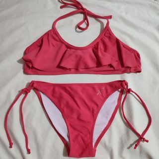 Pink Two Piece Swimsuit