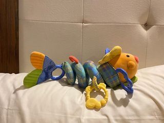 Play gym accessory rattle fish teether
