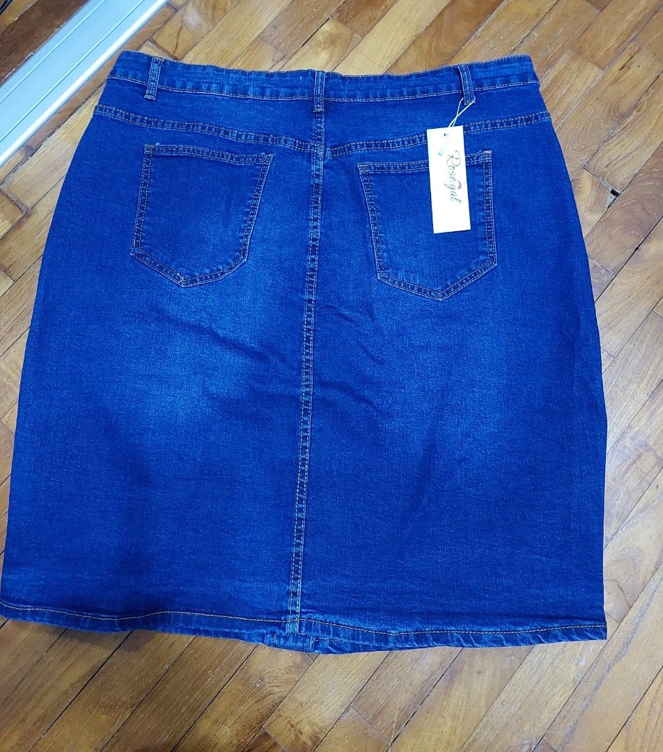 Plus size denim hot sale skirt zara