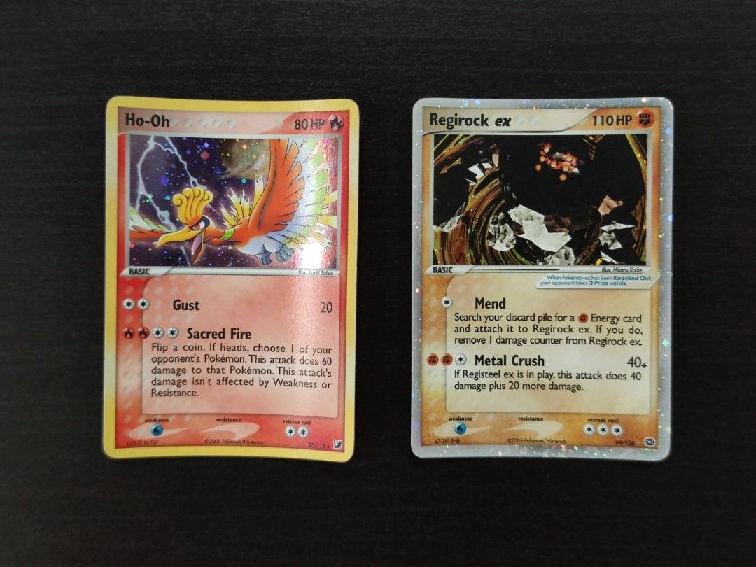 Pokemon Ho-oh 27/115 Unseen Forces, Hobbies & Toys, Toys & Games on  Carousell