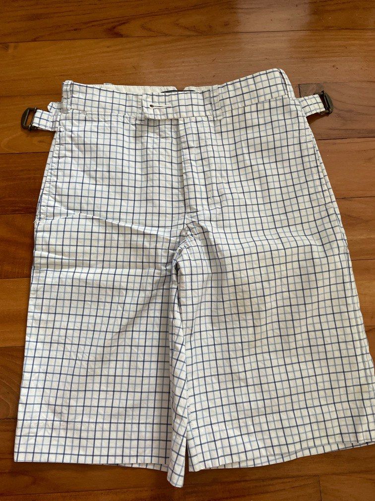 Checkered polo hotsell and shorts
