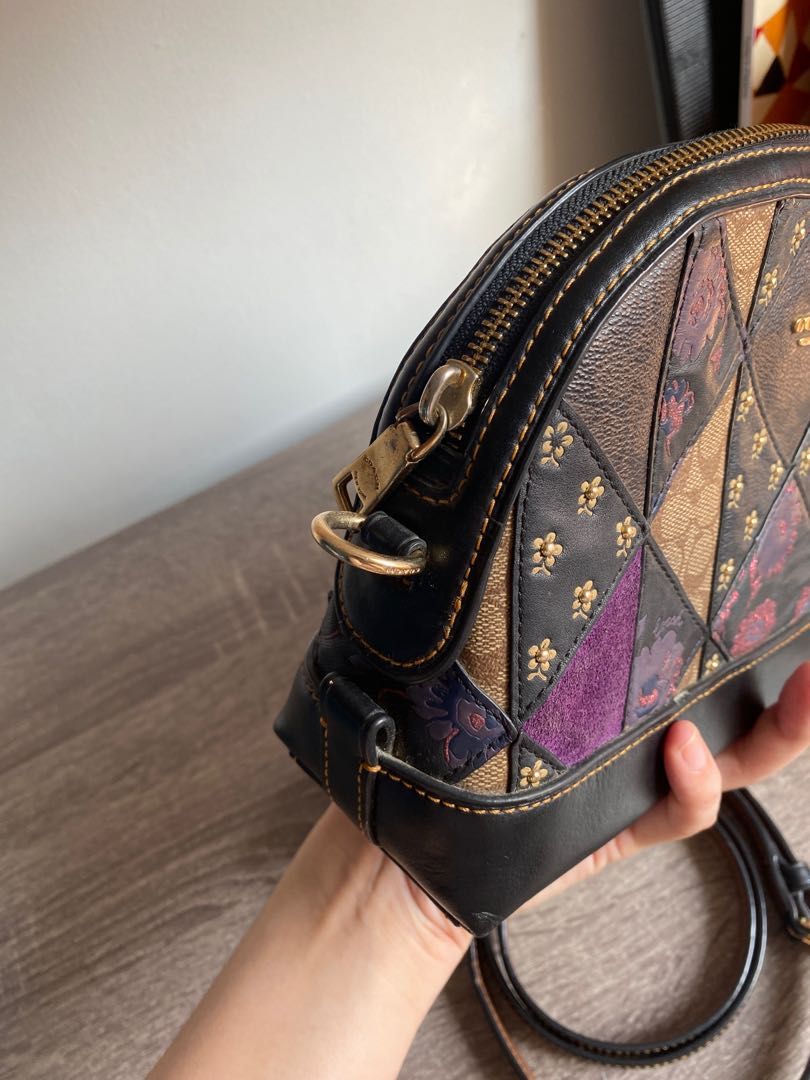 Dome crossbody in signature patchwork clearance