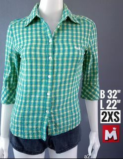 Preloved ROXY blouse 2xs