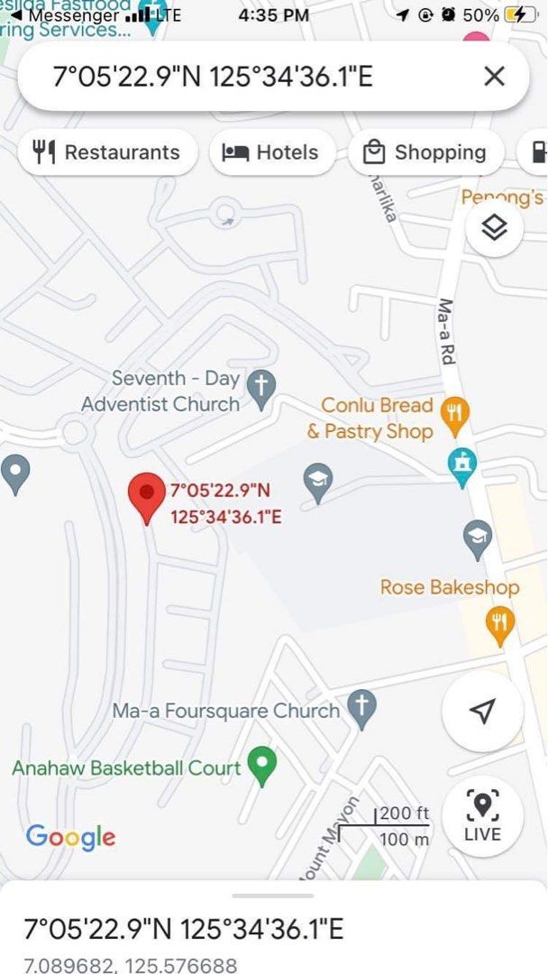 Premium lot with a view in high end village in Davao City Las