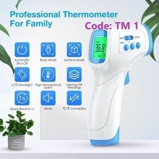 Professional Digital LCD Infrared Thermometer Non-contact IR Temperature Measurement Gun (blue)