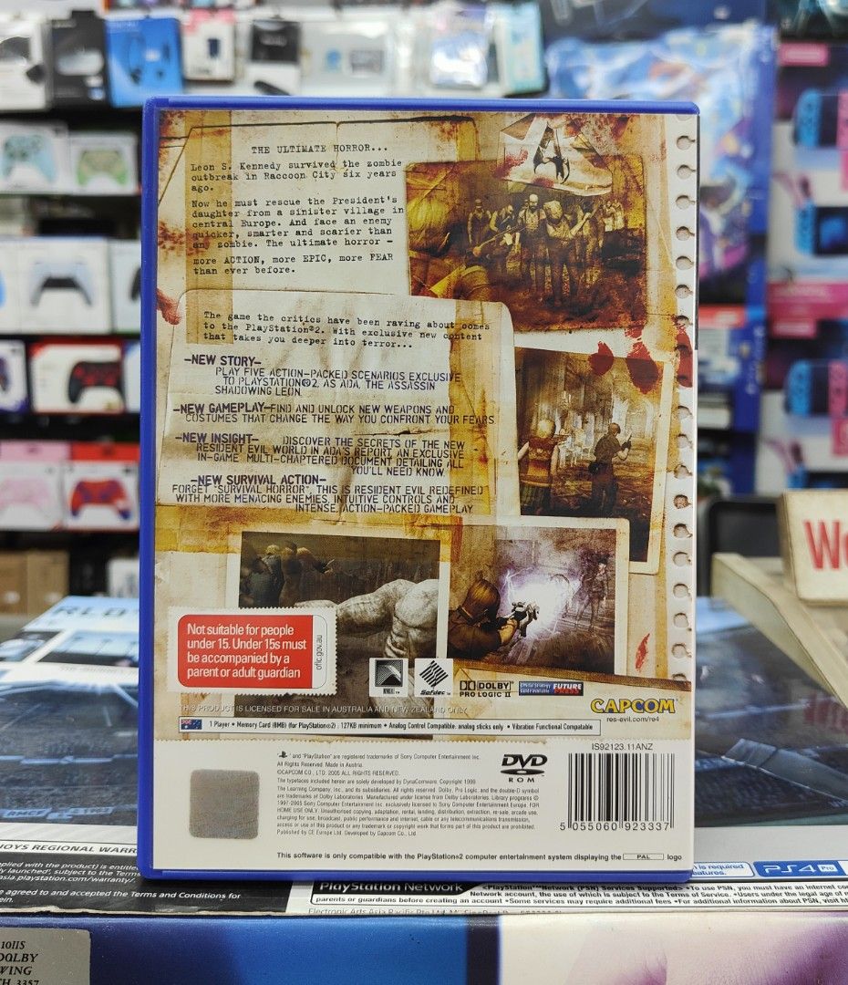 Resident Evil 4 – PS2 – PAL – Neuf Sous Blister