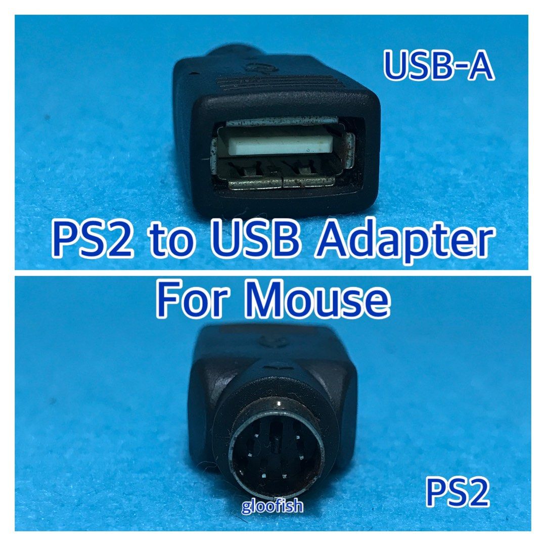 PS2 to USB Adapter For Mouse, Computers & Tech, Parts & Accessories