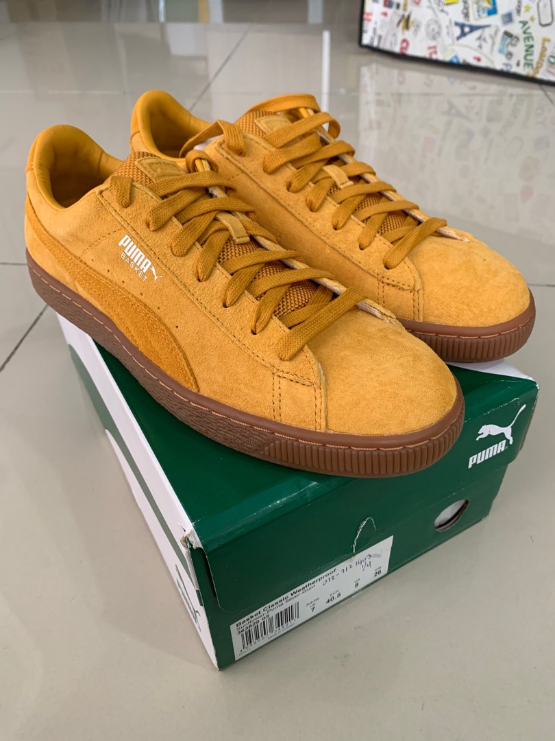 Puma Basket Weatherproof Men s Fashion Footwear Sneakers on