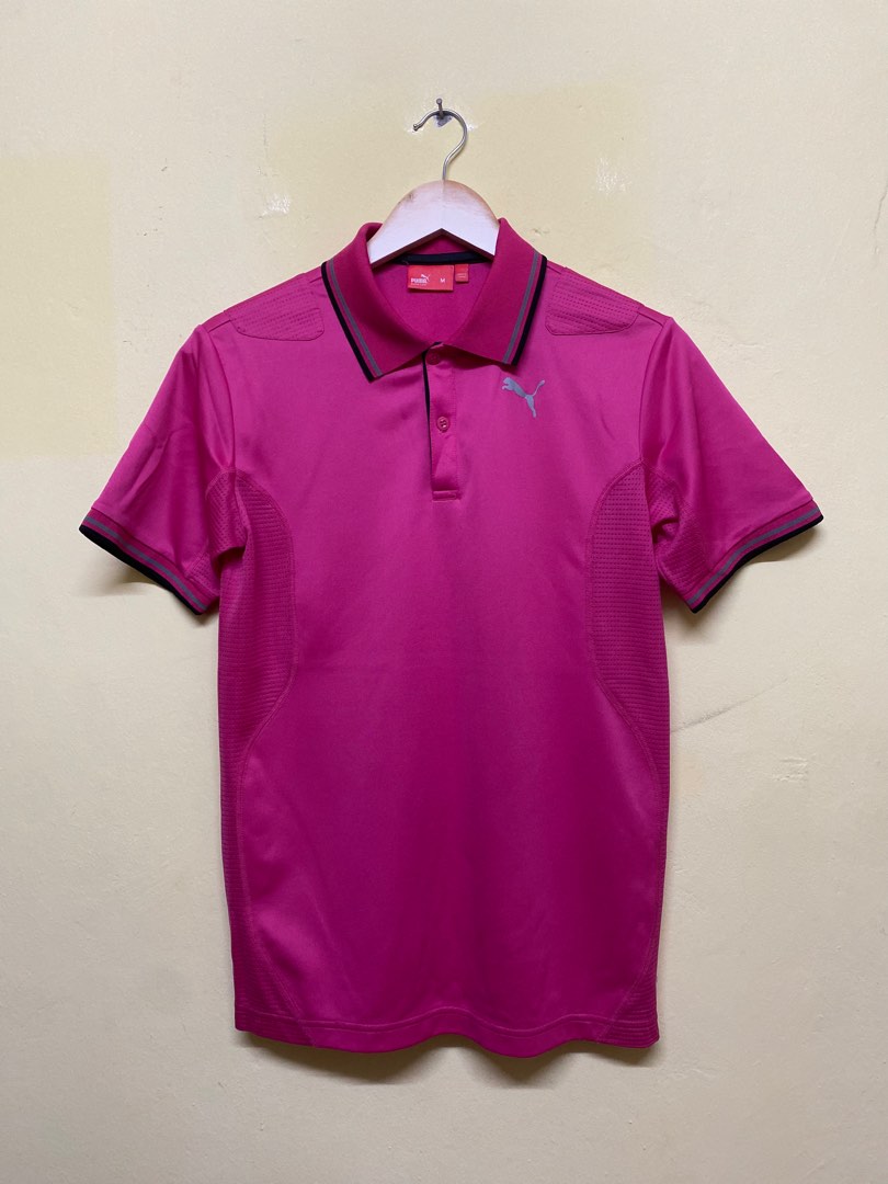 Puma golf shirt M, Men's Fashion, Tops & Sets, Tshirts & Polo Shirts on Carousell