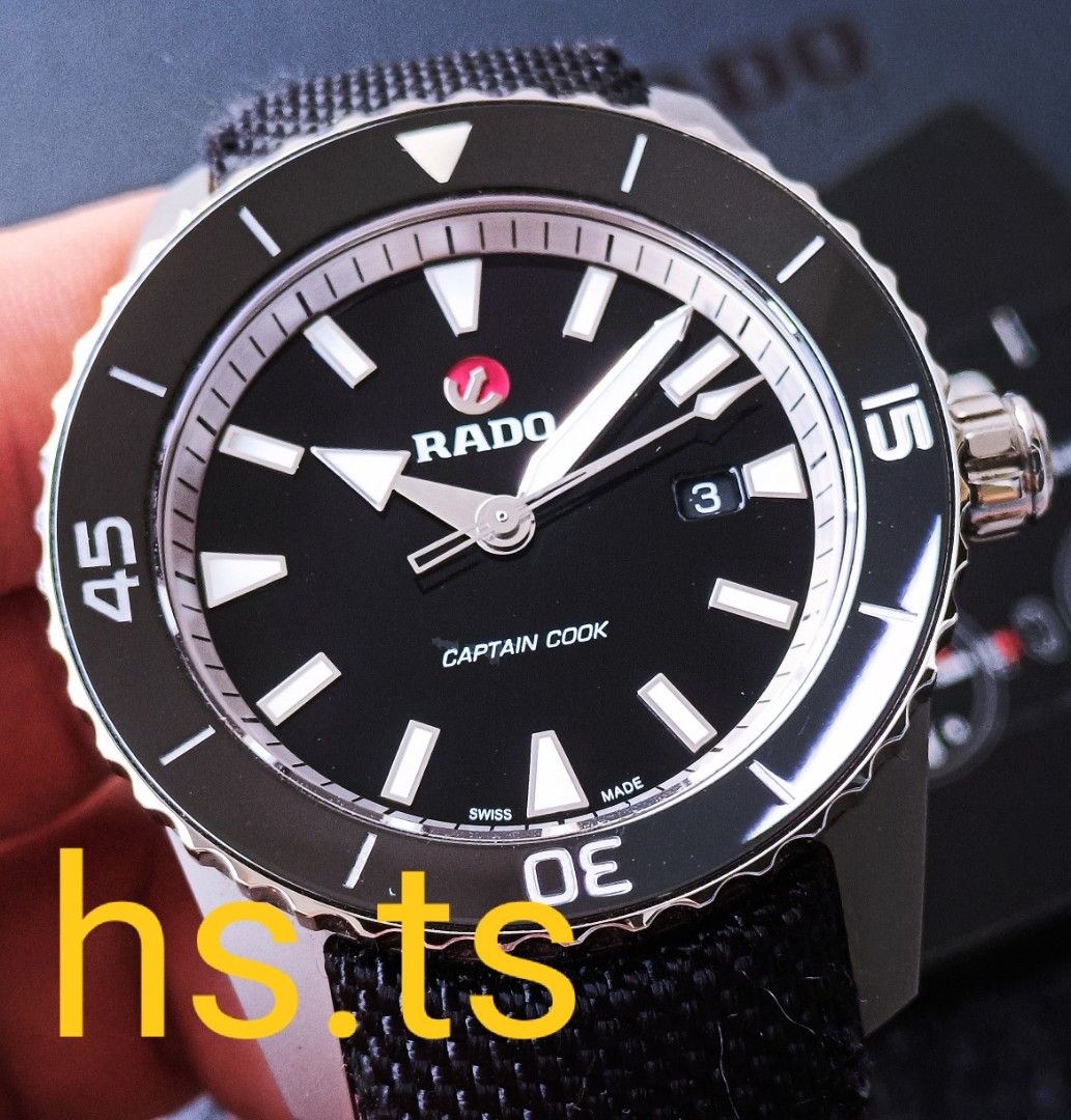 Rado captain clearance cook 45mm