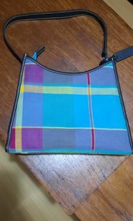 Ralph lauren plaid bag