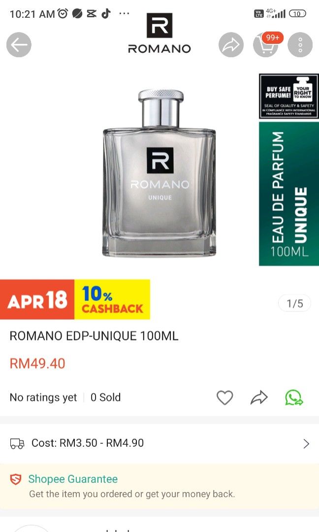 Romano unique perfume best sale review