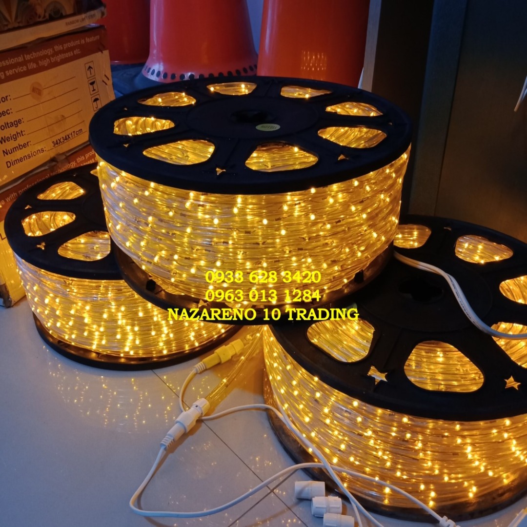 Rope Led Light 100 Meters per roll, Furniture & Home Living, Lighting ...