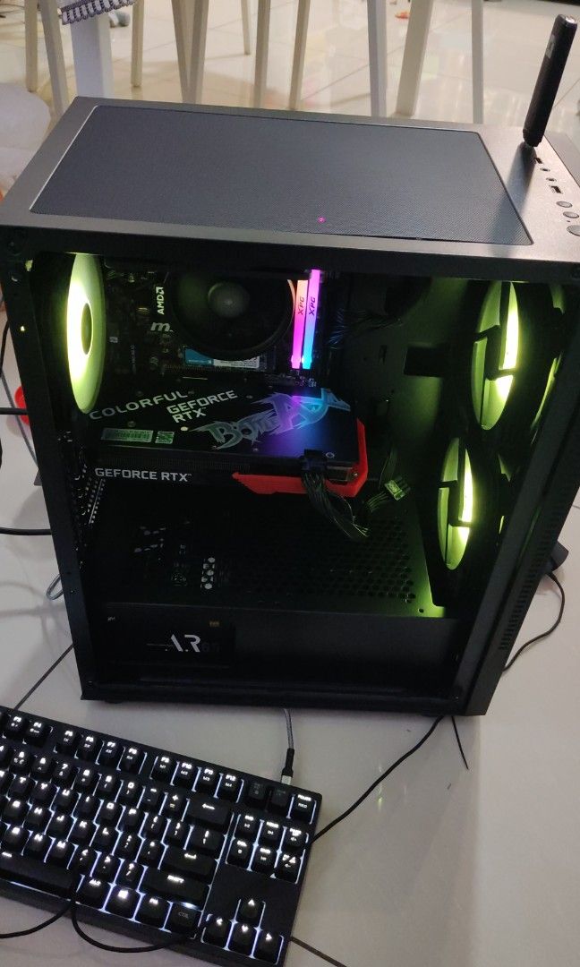 Ryzen 5 3600 Rtx 2060 super gaming pc, Computers & Tech, Desktops on Carousell