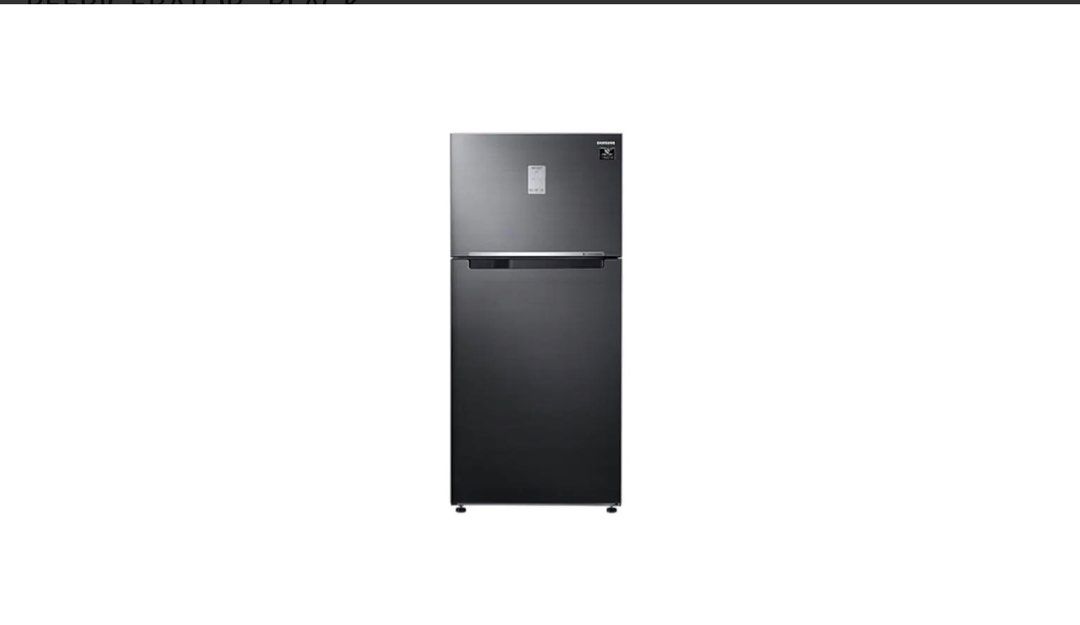 Samsung 500L Top Mount Fridge Glossy Black, TV & Home Appliances