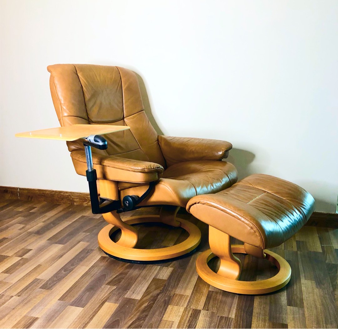 Scandinavian STRESSLESS Mayfair Recliner Chair, Furniture & Home Living