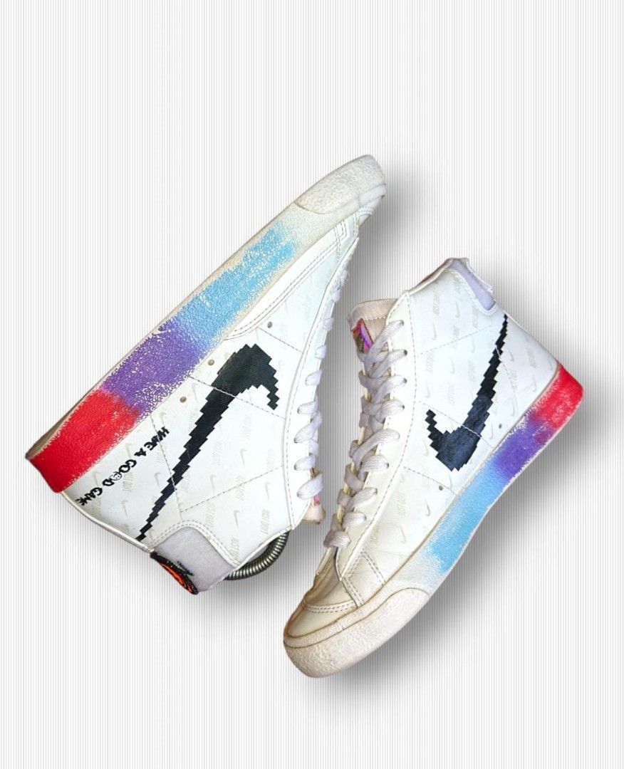 nike blazers pixel