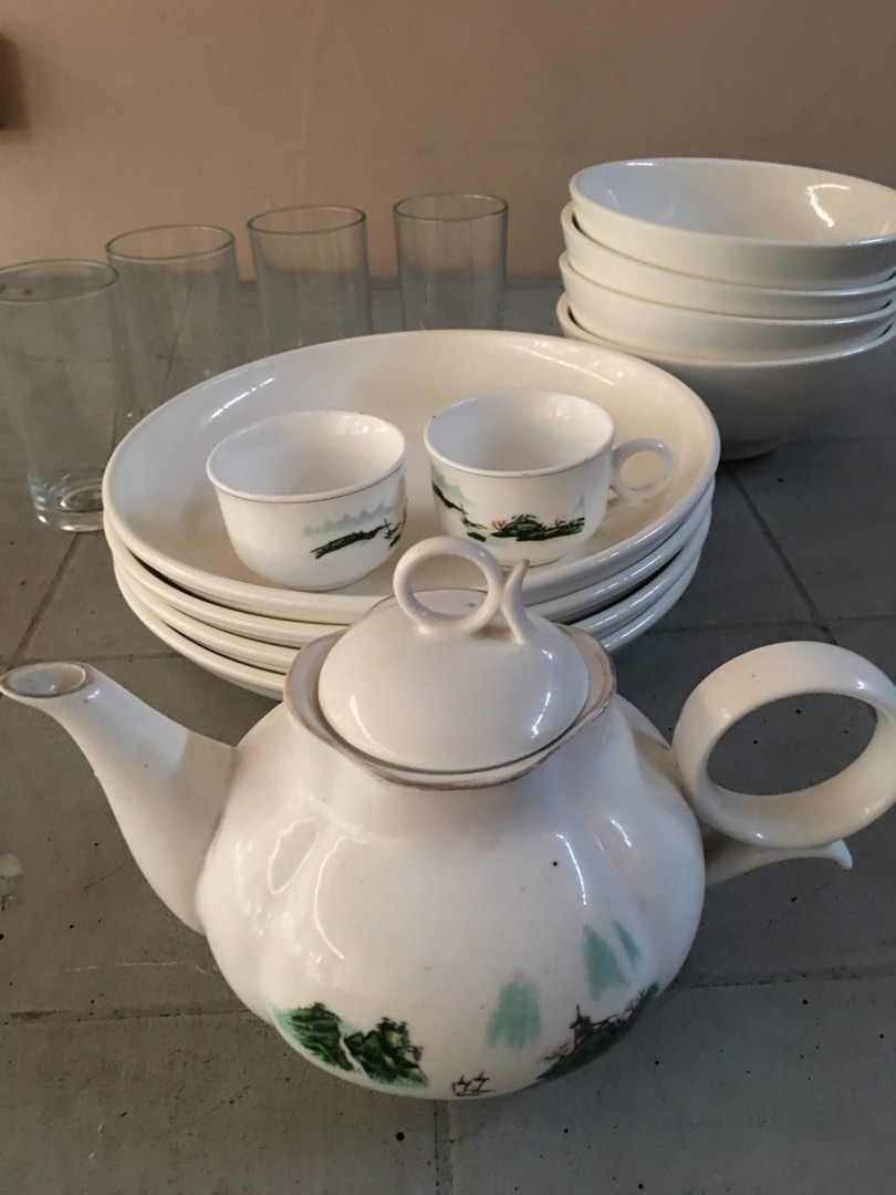 SET/TAKE ALL Cutlery, Plates, Glass, Tea Set, Furniture & Home Living ...